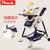 Pouch宝宝餐椅吃饭座椅可折叠便捷式婴儿椅子多功能儿童餐桌椅K05(清新蓝--K05 默认版本)第2张高清大图