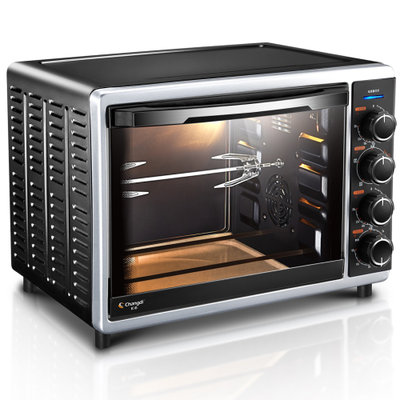 长帝(changdi) 电烤箱 30L 家用大容量 双层玻璃门 CRTF30WSN