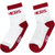 Skechers斯凯奇2021年夏季新款儿童休闲运动袜子L419K033(L419K033-001W 均码)第5张高清大图