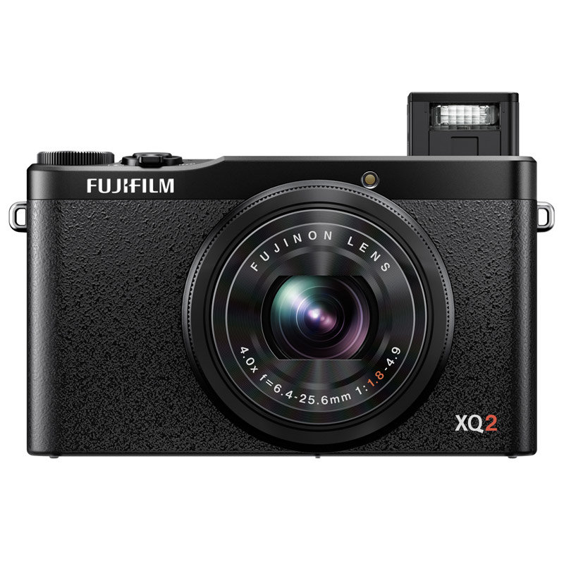 富士fujifilmxq2微型数码相机套机黑色赠8g卡