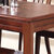 御品工匠 现代中式 全实木餐桌 乌金木色餐桌 餐厅实木家具K1239(单餐桌)第5张高清大图