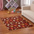 珊瑚绒地毯 卧室客厅茶几地毯垫加厚床边毯 吸水防滑地毯（50cmx1.6米）(心心相印 50cmx160cm)第3张高清大图