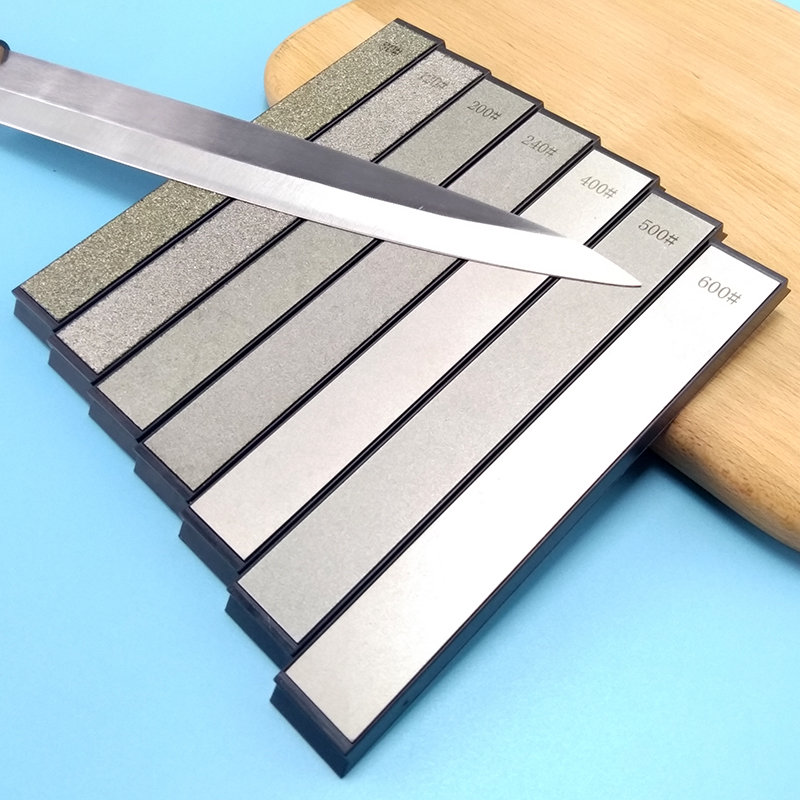 金刚石磨刀石小条多目数可选厨房家用便携专业磨刀器开刃锋利神器400