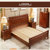 虎源萨尚经济型实木床双层床床垫床头柜HY-810(1米8双人床 默认)第3张高清大图
