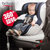 Britax宝得适双面骑士儿童安全座椅婴儿原装0-4岁宝宝双向调节汽车用座(曜石黑色)第5张高清大图