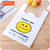 A611加厚透明笑脸食品手提袋购物袋 超市家用购物购物袋lq370(20*32cm)第3张高清大图