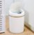 感应式智能垃圾桶家用客厅卧室卫生间厨房创意自动垃圾桶大号带盖 大号-黑灰色JMQ-238第2张高清大图