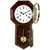 汉时(Hense)欧式复古实木机械挂钟中式客厅创意古典装饰摆钟HP31(板栗色楸木罗马面)第4张高清大图