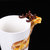 润器 卡通可爱动物陶瓷杯子 个性创意水杯 田园风格儿童奶杯咖啡(卡通杯长颈鹿)第4张高清大图