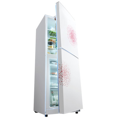 美的(Midea)BCD-172CM(E) 双门冰箱／时尚妙趣面板/静音/省电
