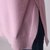娇维安 春季女装外套 韩版套头衫 高领毛衣打底衫 前短后长针织衫 女(浅紫色 均码)第5张高清大图