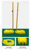 鑫鹤ABS羽毛球柱70kgABS-70 移动羽毛球网架 室内外羽毛球柱 比赛标准羽毛球架