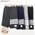 TIMS BLANC 时尚TB风平纹棉短裤2101-8(黑色 4XL)第2张高清大图