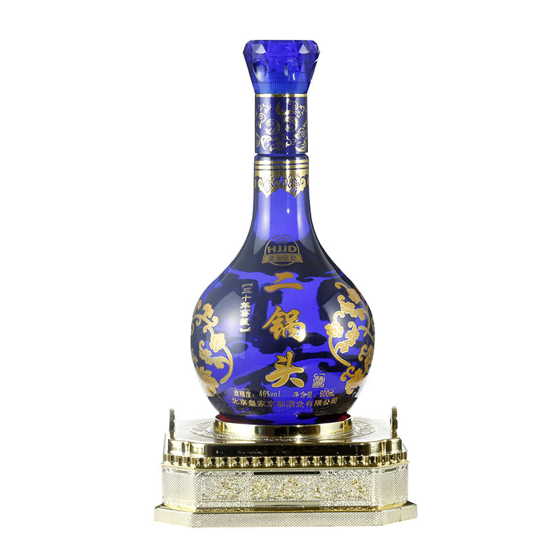 京都二锅头三十年窖藏46度600ml六只装