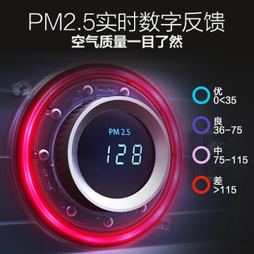 飞利浦（Philips） 空气净化器 家用除甲醛雾霾PM2.5过敏原 8000系列豪华款AC8622/00-910立方米(黑色)
