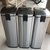 俊采云JCY-S109不锈钢三分类垃圾桶，脚踏垃圾桶（单位：套）(金属银 JCY-S109)第5张高清大图