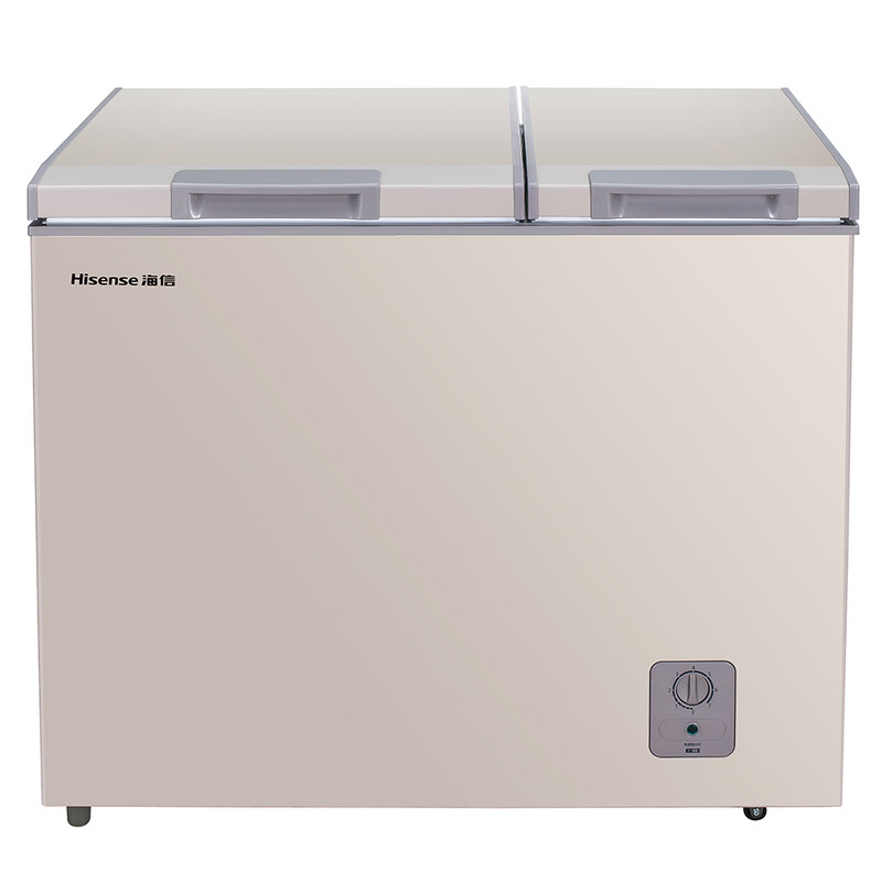 海信hisense166升冷柜静音省电极速制冷bcd166fk1hc钛空金