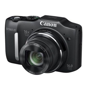 佳能（canon）PowerShotSX160IS数码相机（黑色）