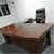 江曼办公家具老板桌总裁桌大班台办公桌油漆实木贴皮经理桌1.8m*0.9m*0.76m-11第3张高清大图