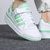 Adidas阿迪达斯女鞋 春季新款三叶草休闲鞋低帮轻便透气耐磨运动鞋板鞋GX5072(白色 36)第5张高清大图