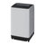 松下(Panasonic)洗衣机XQB80-Q8H2F 8公斤 大容量 宽瀑布速流 钢化玻璃 智慧洗涤全自动波轮洗衣机(灰色 8.0kg)第2张高清大图