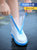雨鞋套男女款防水防滑加厚硅胶耐磨防雨脚套下雨天儿童反复水鞋套(XL 透明白)第2张高清大图