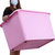 收纳箱加厚特大号衣服储物箱学生宿舍杂物整理箱塑料大号收纳盒组合(粉红色 （2个装）250LX2个箱子)第5张高清大图