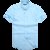 雅戈尔浅绿色短袖衬衫 男士夏装商务休闲纯棉修身衬衣SDP12180QFY(蓝色 44)第3张高清大图