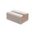 免打孔壁挂式纸巾盒 粘贴厨房卫生间收纳盒多功能置物架抽纸盒(白色)第6张高清大图