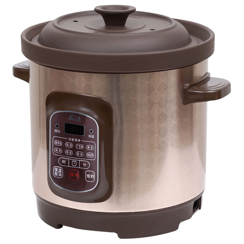 三源电汤锅tgd40sa10紫砂4升