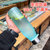 简约韩版磨砂男女学生塑料杯 便携小清新水杯颜值大容量杯子(磨砂400ml天蓝色 单杯)第3张高清大图