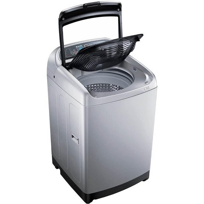 三星samsungxqb85d86s75公斤全自动波轮洗衣机揉揉净设计银色