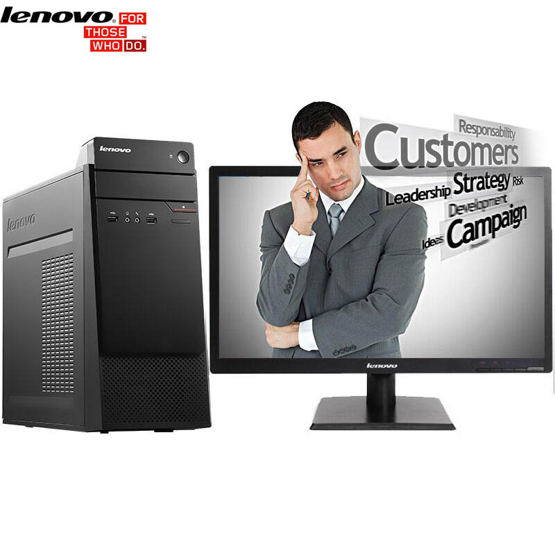 联想lenovo 扬天m4900c 台式电脑 经典商务(主机 i5/4g/1t/1g)
