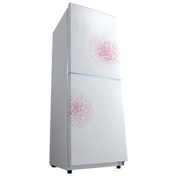 美的(Midea)BCD-172CM(E) 172升L双门冰箱（妙趣白） 静音节能，时尚面板