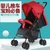 婴儿推车可坐可躺可折叠轻便携带式冬夏两用宝宝(黑色 可做可躺)第2张高清大图