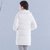苏白系列-烟花烫2017冬装新款女装羽绒外套+半身裙套装 芳意为谁(白色 L)第3张高清大图