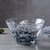 透明玻璃碗家用水果蔬菜沙拉碗微波炉汤网红学生耐热ins风泡面碗(法纹沙拉碗-白色字母+金色树叶叉*2)第5张高清大图