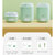 韩国大宇奶瓶消毒器带烘干二合一消毒柜婴儿奶瓶宝宝专用蒸汽锅柜 DY-XD11(抹茶绿)第2张高清大图