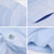 男士长袖衬衫商务男装弹力抗皱免烫职业装(藏青色G2807 42（160-170斤）)第3张高清大图