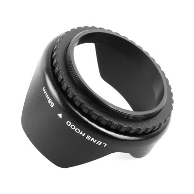 奇乐思（KEYLUCKS）58mm螺口遮光罩（适用58口径镜头，用于逆光摄影，避免眩光)