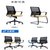 休闲办公网布中班椅JRA0922会议椅员工椅第3张高清大图