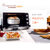Delonghi/德龙 EOB20712家用多功能一键式电烤箱全自动(银色)第3张高清大图