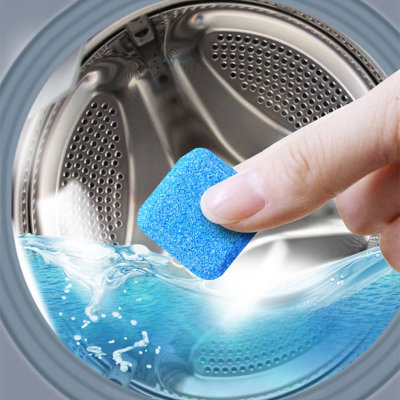 美佳多 家用洗衣机消毒清洁泡腾片洗衣机槽清洗剂杀菌除垢去污清洁剂(1盒10片)