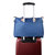 男士手提行李包男女运动健身包干湿分离休闲单肩旅行袋短途大容量出差旅游包(蓝色)第5张高清大图