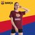巴塞罗那俱乐部商品丨男女通用巴萨T恤圆领球衣短袖梅西球迷周边(酒红色 XXL)第2张高清大图