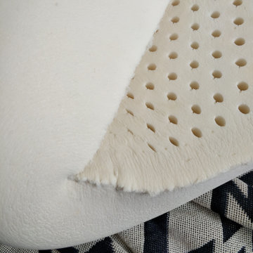 南极人NanJiren 枕头 泰国乳胶枕一对装 释压按摩颈椎橡胶记忆枕头芯 40*60cm(默认 40*60cm)