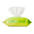 优乐琪通用湿巾旅行车载绿茶茉香超值80片*2包个人清洁护理湿巾(绿色 植物精华萃取)第4张高清大图