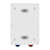 玉平6000W热水器 即热式电热水器 家用 淋浴洗澡 JDL-60YB 恒温机红色6KW(红色包安装)第5张高清大图