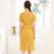 2021夏季新款大码女装韩版气质百搭收腰显瘦中长款连衣裙28308(黄色 4XL)第3张高清大图