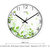汉时(Hense)挂钟客厅创意钟表现代简约静音钟时尚个性时钟卧室石英钟圆形挂表HW40(新绿-白色)第2张高清大图